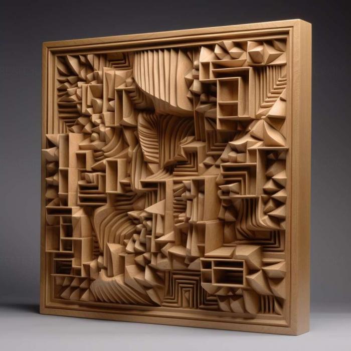 نموذج ثلاثي الأبعاد لآلة CNC 3D Art 